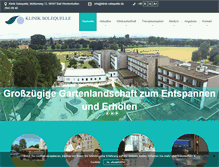 Tablet Screenshot of klinik-solequelle.de